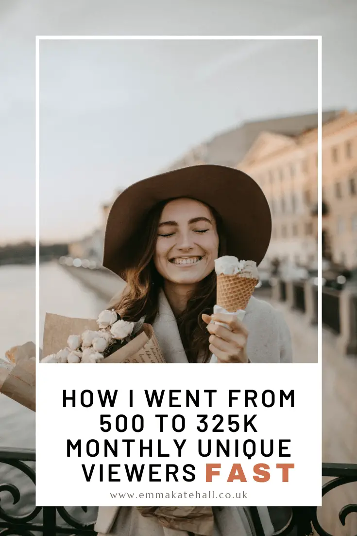 How To Grow Your Pinterest Monthly Unique Viewers To 300K+ - Emma Kate Hall